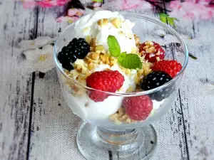 Keto ijs van kokosmelk