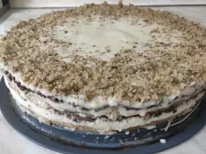 Lichte crème voor een sponscake