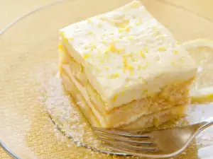 Citroencake met lange vingers