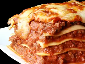 Lasagne met gehakt volgens origineel recept