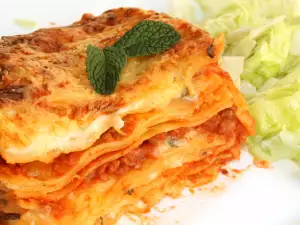 Lasagne met kip