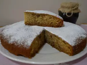 Makkelijke cake met jam