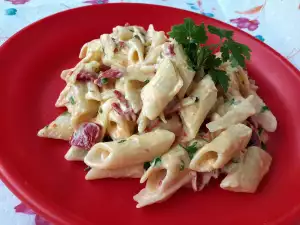 Macaroni met heerlijke saus