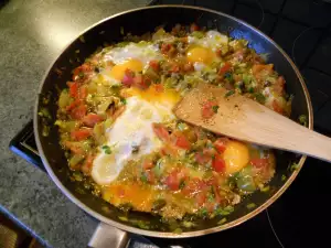 Menemen -Turks eiergerecht