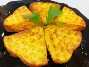 Mini omeletjes uit een vormpje