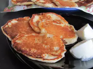 Mini pannenkoekjes met fetakaas