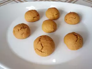 Crinkle cookies met pompoen