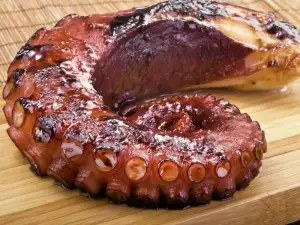 Gegrilde Octopus