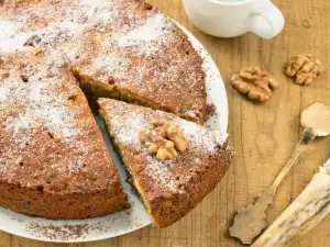 Vegan honing cake