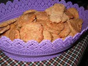 Havercrackers met spelt en volkorenmeel