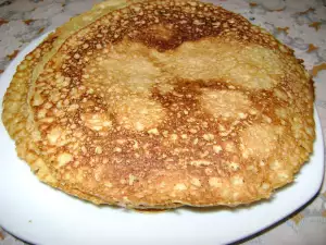 Gezonde pannenkoeken met gierstmeel