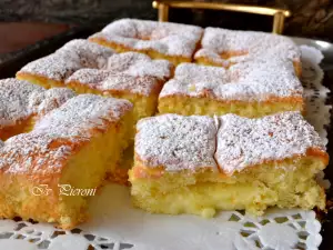 Makkelijke Spongecake met Custard