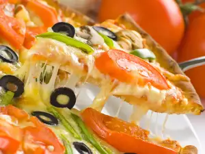 Hoe garneer je een pizza?