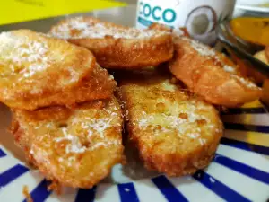 Flensjes met kokosolie