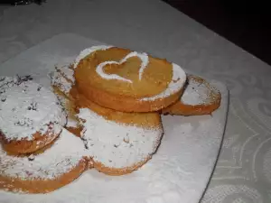 Flensjes met poedersuiker