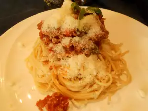 Traditionele pasta bolognese