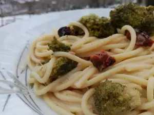 Pasta met broccoli en roomkaas