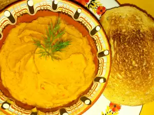 Paté van rode linzen