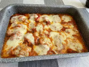 Italiaanse kip met tomatensaus