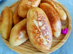 Pierogies met vla