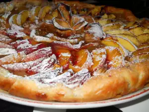 Bladerdeeg fruittaart