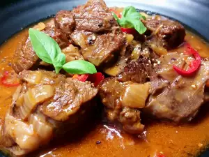 Poolse rundvlees goulash