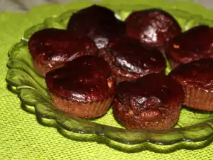 Eiwit muffins met pindakaas