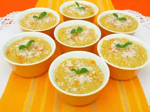 Rijstepap met pompoen