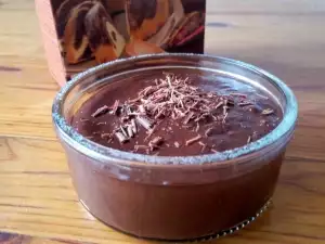 Suikervrije chocolade pudding in nutribullet