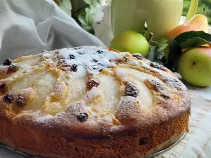 Appel en peer cake