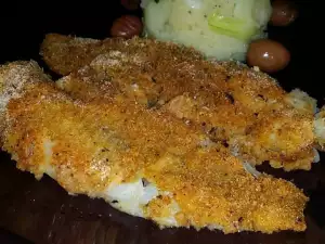 Kabeljauwfilet met knapperige korst