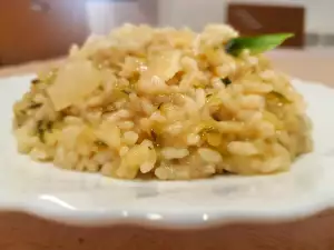 Mijn risotto met courgette