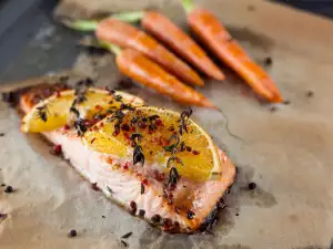 Gebakken zalmfilet