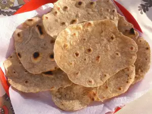 Volkoren roti (Indiaas plat brood)