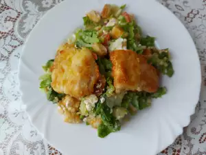 Salade met witte vis en quinoa