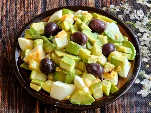 Courgette keto salade