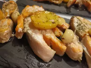 Zalm uit de airfryer