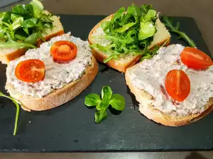 Broodje met varkenshersenen