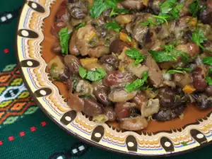 Ovenschotel met kievitsbonen