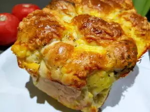 Kleurrijk broodje aap
