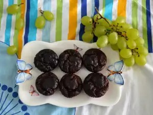 Proteinerijke muffins met chocolade