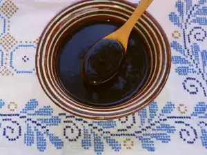 Harde chocoladeglazuur voor taarten