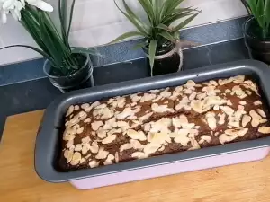 Suikervrije sponscake met banaan en amandel