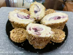 Zoete feestelijke gebakjes