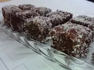 Australische Lamington cake