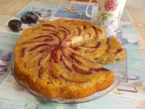 Pruimencake met honing