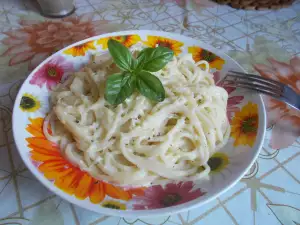 Spaghetti met een heerlijke saus