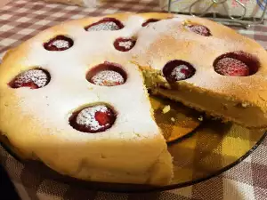 Aardbeientaart voor speciale gelegenheid