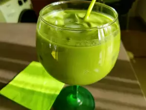 Gezonde groene smoothie