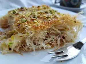 De beste Turkse kanafeh